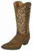 Twisted X WWT0022 for $149.99 Ladies Western Western Boot with Distressed Saddle Leather Foot and a Narrow Square Toe